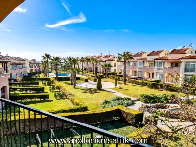 Apolloniumda Deniz ve Havuz Manzaralı, Full Eşyalı 3+1 Adonis Dubleks