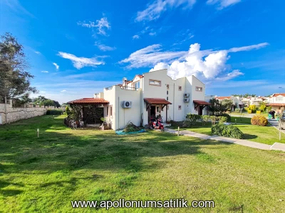 Bozbük Apolloniumda Geniş Bahçeli, Full Eşyalı 3+1 Ares Villa