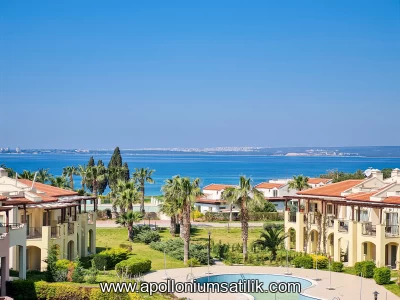 Apollonium Artemiste Deniz ve Havuz Manzaralı, Full Eşyalı 3+1 Dubleks