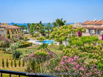 Apollonium Artemiste Deniz Manzaralı, Full Eşyalı 3+1 Dubleks Yazlık