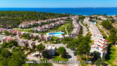 Fırsat! Apollonium Hera Villalarında Köşe, Deniz ve Havuz Manzaralı Villa