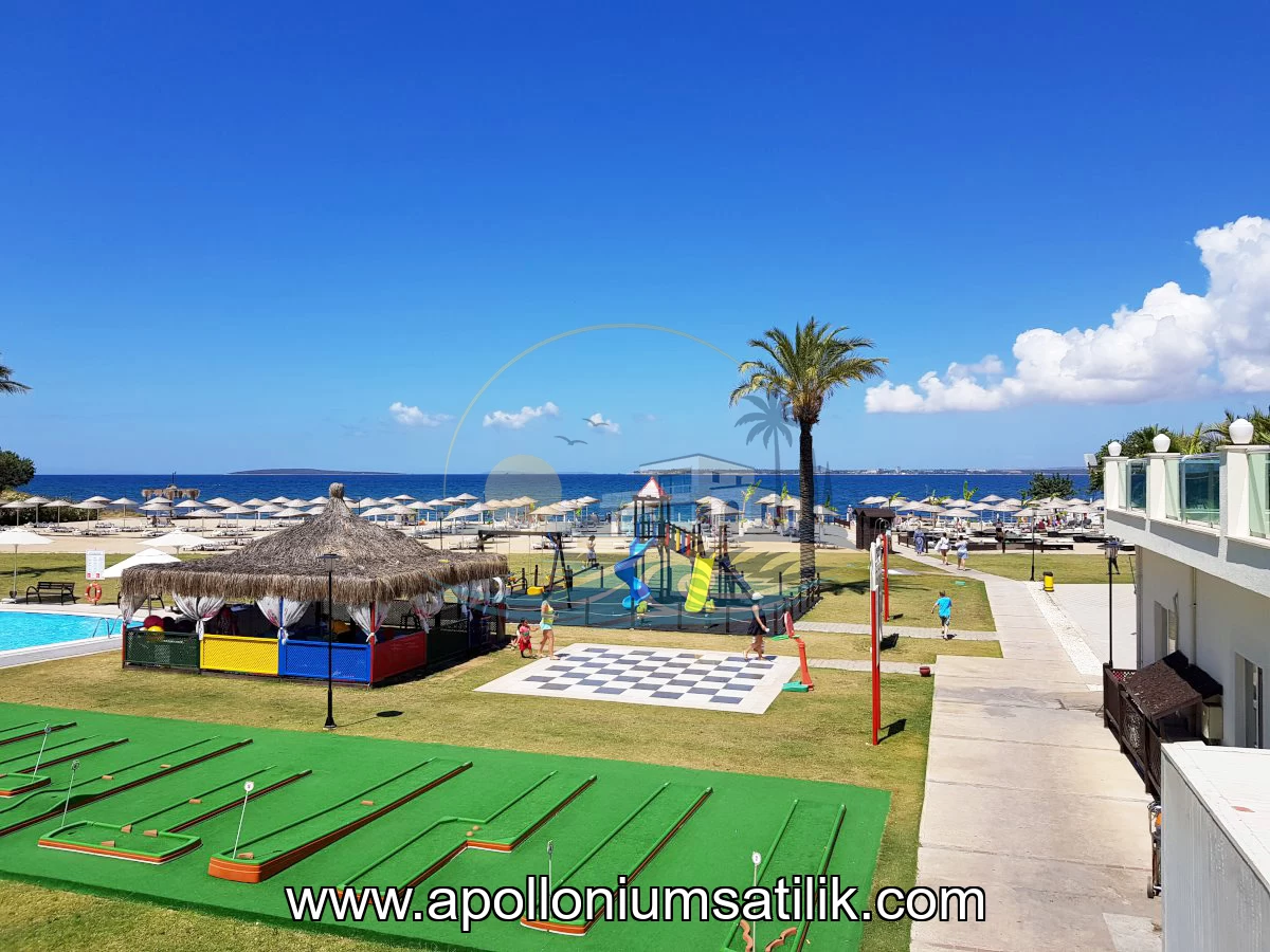 Apollonium Erosta En Ön Sırada, Full Deniz Manzaralı 2+1 Daire