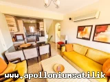 Apolloniumda Satılık Full Eşyalı, Bahçeli 3+1 Tam Müstakil Hera Villa