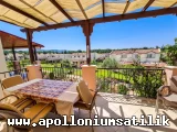 Apolloniumda Satılık Full Eşyalı, Bahçeli 3+1 Tam Müstakil Hera Villa