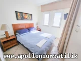 Bozbük Apolloniumda Satılık Full Eşyalı, Alt Kat 2+1 Eşyalı Adonis Daire
