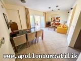 Bozbük Apolloniumda Satılık Full Eşyalı, Alt Kat 2+1 Eşyalı Adonis Daire