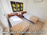 Bozbük Apolloniumda Satılık Full Eşyalı, Alt Kat 2+1 Eşyalı Adonis Daire