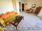 Bozbük Apolloniumda Satılık Full Eşyalı, Alt Kat 2+1 Eşyalı Adonis Daire