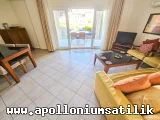 Bozbük Apolloniumda Satılık Full Eşyalı, Alt Kat 2+1 Eşyalı Adonis Daire