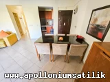 Bozbük Apolloniumda Satılık Full Eşyalı, Alt Kat 2+1 Eşyalı Adonis Daire