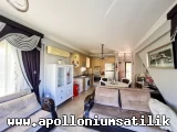 Apolloniumda Satılık Full Eşyalı, Köşe Konumlu 2 Yatak Odalı Eros Daire