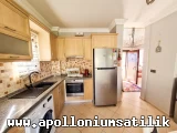 Apolloniumda Satılık Full Eşyalı, Köşe Konumlu 2 Yatak Odalı Eros Daire