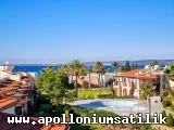 Apolloniumda Satılık Full Eşyalı, Köşe Konumlu 2 Yatak Odalı Eros Daire