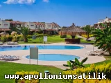 Apolloniumda Satılık Full Eşyalı, Köşe Konumlu 2 Yatak Odalı Eros Daire