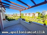 Apolloniumda Satılık Full Eşyalı, Köşe Konumlu 2 Yatak Odalı Eros Daire