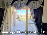 Apolloniumda Satılık Full Eşyalı, Köşe Konumlu 2 Yatak Odalı Eros Daire