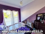 Apolloniumda Satılık Full Eşyalı, Köşe Konumlu 2 Yatak Odalı Eros Daire