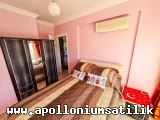 Apolloniumda Satılık Full Eşyalı, Köşe Konumlu 2 Yatak Odalı Eros Daire
