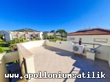 Apolloniumda Satılık Full Eşyalı, Köşe Konumlu 2 Yatak Odalı Eros Daire