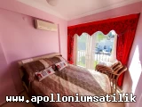 Apolloniumda Satılık Full Eşyalı, Köşe Konumlu 2 Yatak Odalı Eros Daire