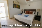 Apolloniumda Satılık Deniz ve Havuz Manzaralı Full Eşyalı 3+1 Daire