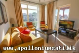 Apolloniumda Satılık Deniz ve Havuz Manzaralı Full Eşyalı 3+1 Daire