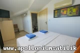 Apolloniumda Satılık Deniz ve Havuz Manzaralı Full Eşyalı 3+1 Daire