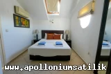 Apolloniumda Satılık Deniz ve Havuz Manzaralı Full Eşyalı 3+1 Daire