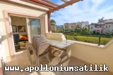 Apolloniumda Satılık Deniz ve Havuz Manzaralı Full Eşyalı 3+1 Daire