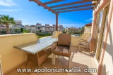 Apolloniumda Satılık Deniz ve Havuz Manzaralı Eşyalı 3+1 Artemis Dubleks