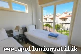 Apolloniumda Satılık Deniz ve Havuz Manzaralı Full Eşyalı 3+1 Daire