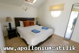 Apolloniumda Satılık Deniz ve Havuz Manzaralı Full Eşyalı 3+1 Daire