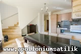 Apolloniumda Satılık Deniz ve Havuz Manzaralı Full Eşyalı 3+1 Daire