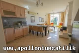 Apolloniumda Satılık Deniz ve Havuz Manzaralı Full Eşyalı 3+1 Daire