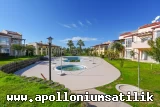 Apolloniumda Satılık Deniz ve Havuz Manzaralı Full Eşyalı 3+1 Daire