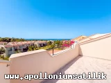 Apollonium Eros Bloklarında Eşsiz Deniz Manzaralı, Üst Kat Kullanımlı Daire