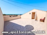 Apollonium Eros Bloklarında Eşsiz Deniz Manzaralı, Üst Kat Kullanımlı Daire