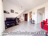 Apollonium Eros Bloklarında Eşsiz Deniz Manzaralı, Üst Kat Kullanımlı Daire