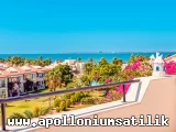 Apollonium Eros Bloklarında Eşsiz Deniz Manzaralı, Üst Kat Kullanımlı Daire