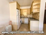 Denize Sıfır Apolloniumda Satılık Geniş Bahçeli, Köşe Konumlu 2+1 Daire