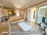 Denize Sıfır Apolloniumda Satılık Geniş Bahçeli, Köşe Konumlu 2+1 Daire