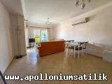 Denize Sıfır Apolloniumda Satılık Geniş Bahçeli, Köşe Konumlu 2+1 Daire