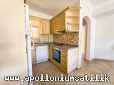 Denize Sıfır Apolloniumda Satılık Geniş Bahçeli, Köşe Konumlu 2+1 Daire