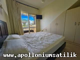 Apolloniumda Havuz Manzaralı, Denize Yürüme Mesafesinde 2+1 Eros Daire