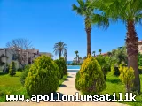 Apolloniumda Havuz Manzaralı, Denize Yürüme Mesafesinde 2+1 Eros Daire