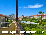 Apolloniumda Havuz Manzaralı, Denize Yürüme Mesafesinde 2+1 Eros Daire