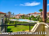 Apolloniumda Havuz Manzaralı, Denize Yürüme Mesafesinde 2+1 Eros Daire