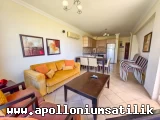 Apolloniumda Havuz Manzaralı, Denize Yürüme Mesafesinde 2+1 Eros Daire