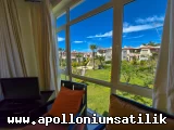 Apolloniumda Havuz Manzaralı, Denize Yürüme Mesafesinde 2+1 Eros Daire