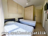 Apolloniumda Havuz Manzaralı, Denize Yürüme Mesafesinde 2+1 Eros Daire